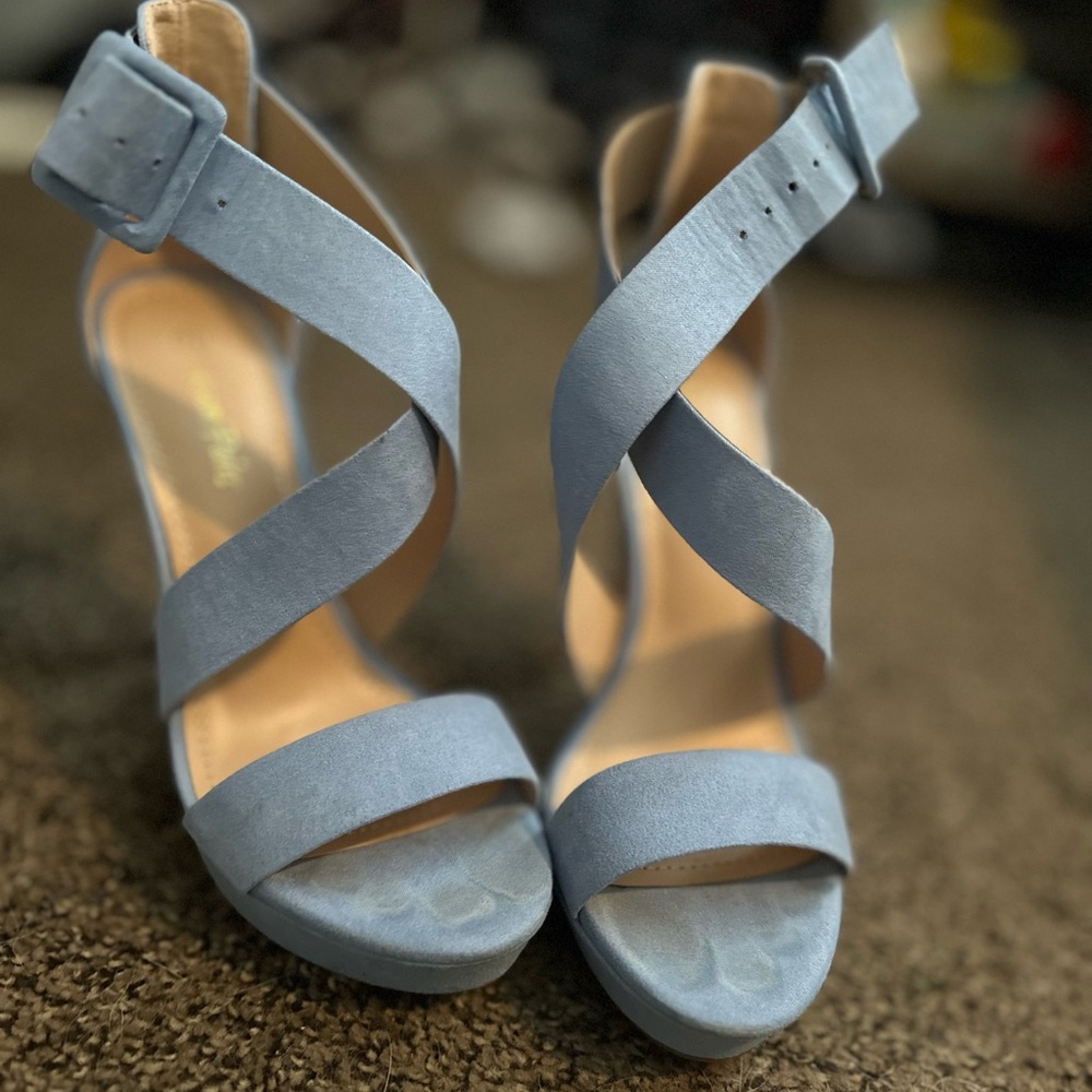 Light blue Heels